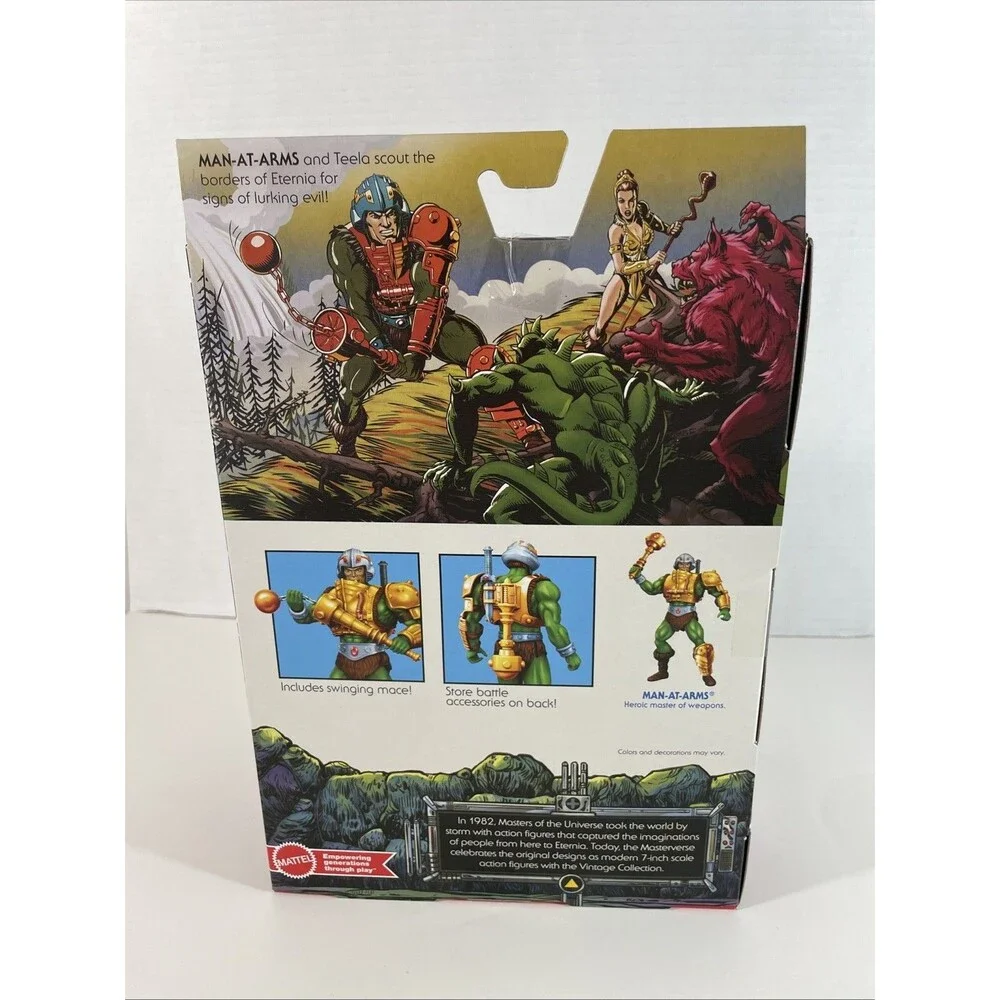 MOTU Masters of The Universe Masterverse Vintage Collection MAN-AT-ARMS Figure